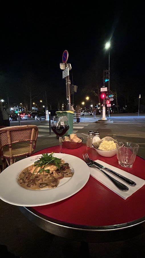 フランス初の食事