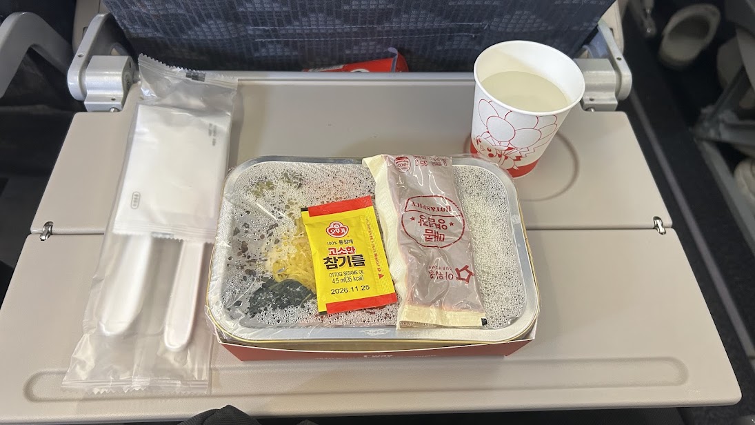 機内食①